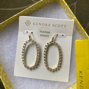 Kendra Scott Gold Metal Earrings